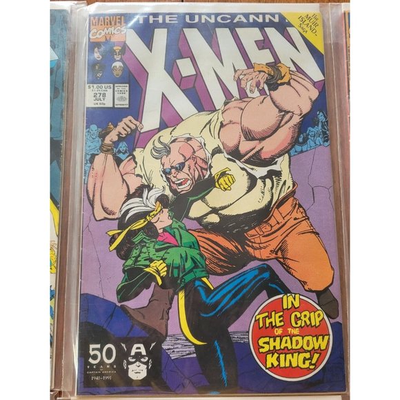 LOT OF THE UNCANNY X-MEN #273-285 6 ISSUES MARVEL 1991 VF-NM - Picture 3 of 7